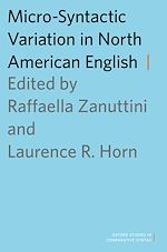 Télécharger le livre :  Micro-Syntactic Variation in North American English