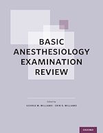Télécharger le livre :  Basic Anesthesiology Examination Review