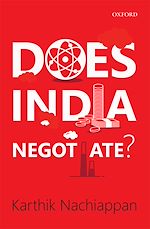 Télécharger le livre :  Does India Negotiate?