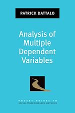 Télécharger le livre :  Analysis of Multiple Dependent Variables