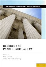 Télécharger le livre :  Handbook on Psychopathy and Law