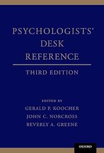Télécharger le livre :  Psychologists' Desk Reference
