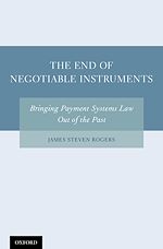 Télécharger le livre :  The End of Negotiable Instruments