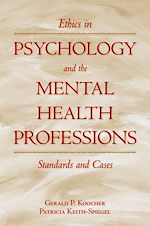 Télécharger le livre :  Ethics in Psychology and the Mental Health Professions