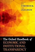 Télécharger le livre :  The Oxford Handbook of Economic and Institutional Transparency