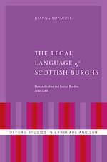 Download this eBook The Legal Language of Scottish Burghs