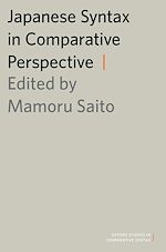 Télécharger le livre :  Japanese Syntax in Comparative Perspective