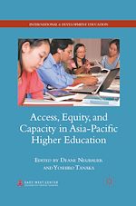 Télécharger le livre :  Access, Equity, and Capacity in Asia-Pacific Higher Education