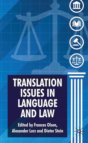 Téléchargez le livre :  Translation Issues in Language and Law