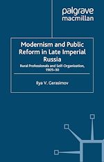 Télécharger le livre :  Modernism and Public Reform in Late Imperial Russia