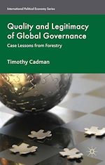 Télécharger le livre :  Quality and Legitimacy of Global Governance