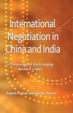 Télécharger le livre :  International Negotiation in China and India
