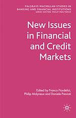 Télécharger le livre :  New Issues in Financial and Credit Markets