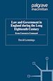 Télécharger le livre :  Law and Government in England during the Long Eighteenth Century