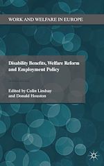 Télécharger le livre :  Disability Benefits, Welfare Reform and Employment Policy