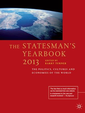 Téléchargez le livre :  The Statesman's Yearbook 2013