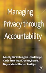 Télécharger le livre :  Managing Privacy through Accountability