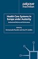 Télécharger le livre :  Health Care Systems in Europe under Austerity
