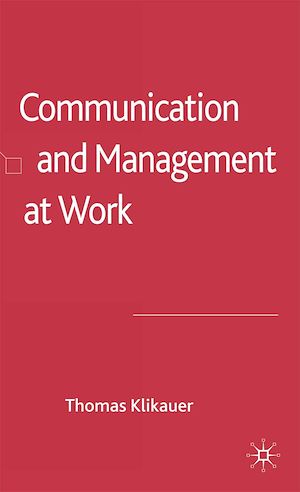 Téléchargez le livre :  Communication and Management at Work