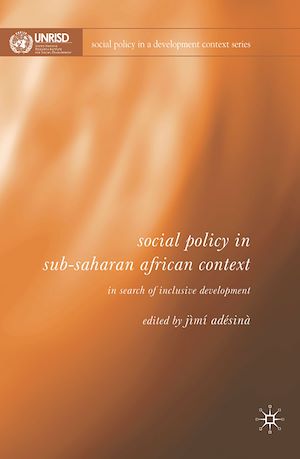 Téléchargez le livre :  Social Policy in Sub-Saharan African Context