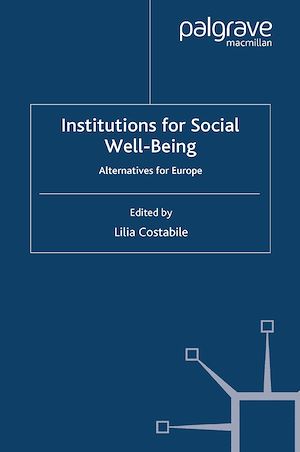 Téléchargez le livre :  Institutions for Social Well Being