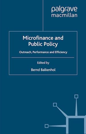 Téléchargez le livre :  Microfinance and Public Policy