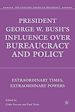Télécharger le livre :  President George W. Bush's Influence over Bureaucracy and Policy