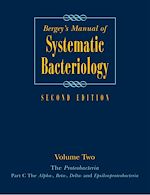 Télécharger le livre :  Bergey's Manual® of Systematic Bacteriology