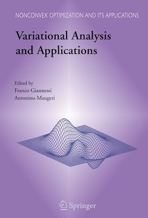 Téléchargez le livre :  Variational Analysis and Applications