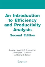 Télécharger le livre :  An Introduction to Efficiency and Productivity Analysis