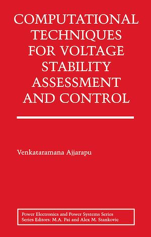 Téléchargez le livre :  Computational Techniques for Voltage Stability Assessment and Control