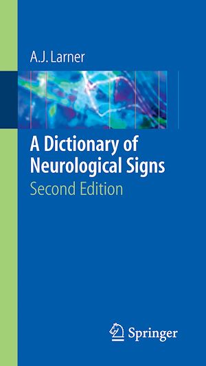 Téléchargez le livre :  A Dictionary of Neurological Signs