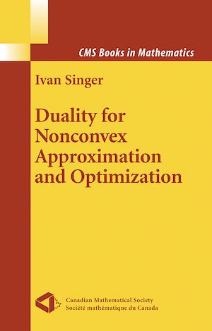 Téléchargez le livre :  Duality for Nonconvex Approximation and Optimization