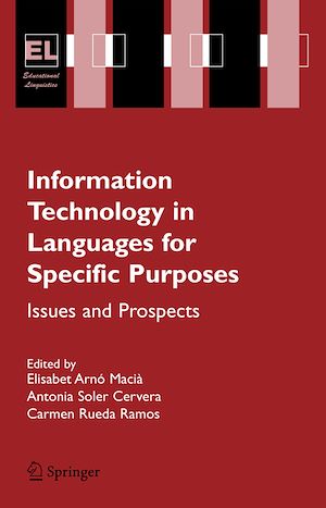 Téléchargez le livre :  Information Technology in Languages for Specific Purposes