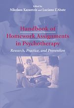 Télécharger le livre :  Handbook of Homework Assignments in Psychotherapy
