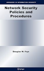 Télécharger le livre :  Network Security Policies and Procedures