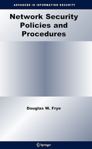 Téléchargez le livre :  Network Security Policies and Procedures