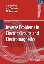 Télécharger le livre :  Inverse Problems in Electric Circuits and Electromagnetics