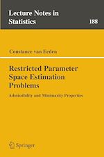 Télécharger le livre :  Restricted Parameter Space Estimation Problems