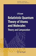 Télécharger le livre :  Relativistic Quantum Theory of Atoms and Molecules