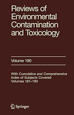 Download this eBook Reviews of Environmental Contamination and Toxicology 190