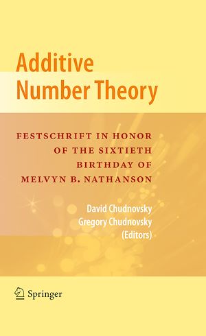 Téléchargez le livre :  Additive Number Theory