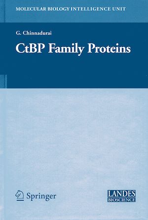 Téléchargez le livre :  CtBP Family Proteins