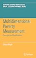 Télécharger le livre :  Multidimensional Poverty Measurement