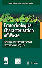 Télécharger le livre :  Ecotoxicological Characterization of Waste