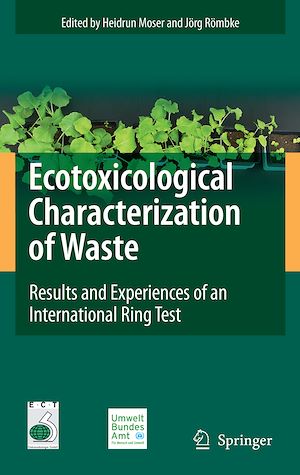 Téléchargez le livre :  Ecotoxicological Characterization of Waste
