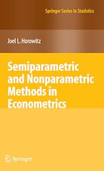 Télécharger le livre :  Semiparametric and Nonparametric Methods in Econometrics
