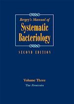 Télécharger le livre :  Bergey's Manual of Systematic Bacteriology
