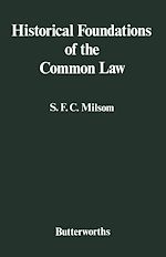 Télécharger le livre :  Historical Foundations of the Common Law