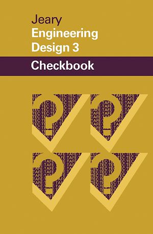 Téléchargez le livre :  Engineering Design 3 Checkbook